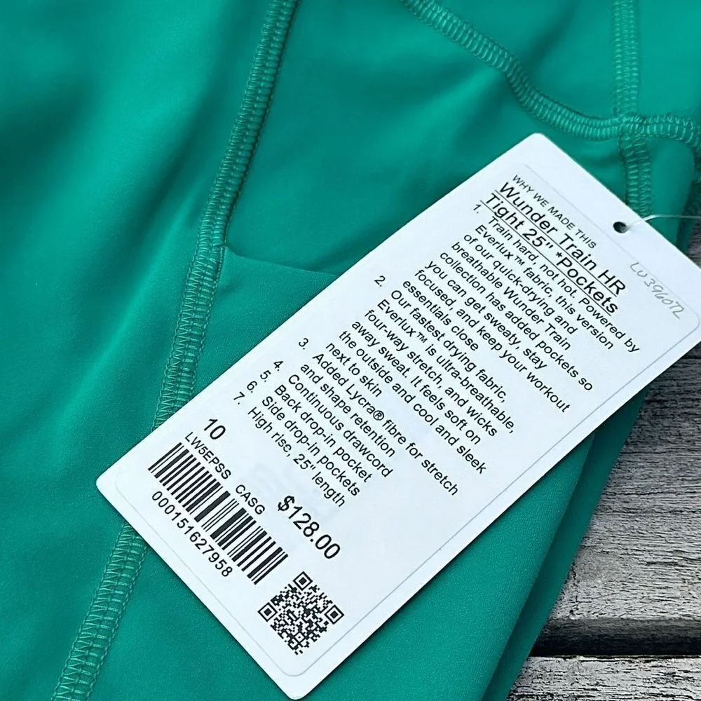 Lululemon Wunder Train High-Rise Tight Pockets 25